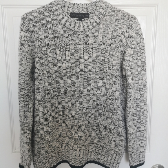 Topshop Sweaters - SOLD -  Topshop Salt and Pepper Knit Sweater